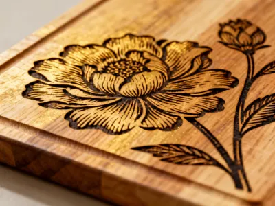 Wood Laser Engraving